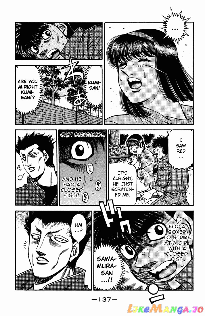 Hajime no Ippo Chapter 479 - page 15