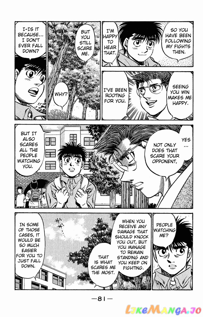 Hajime no Ippo Chapter 517 - page 5