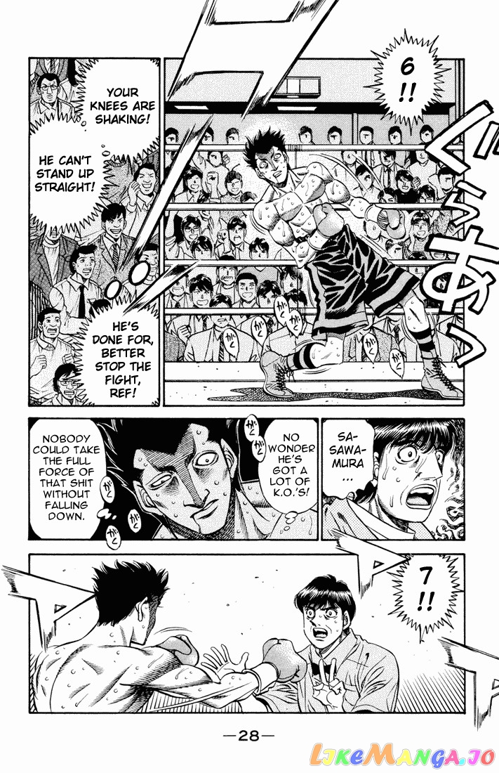 Hajime no Ippo Chapter 484 - page 5