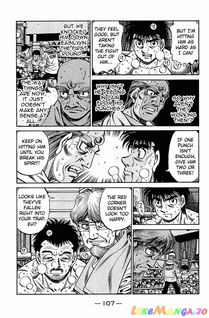 Hajime no Ippo Chapter 644 - page 8