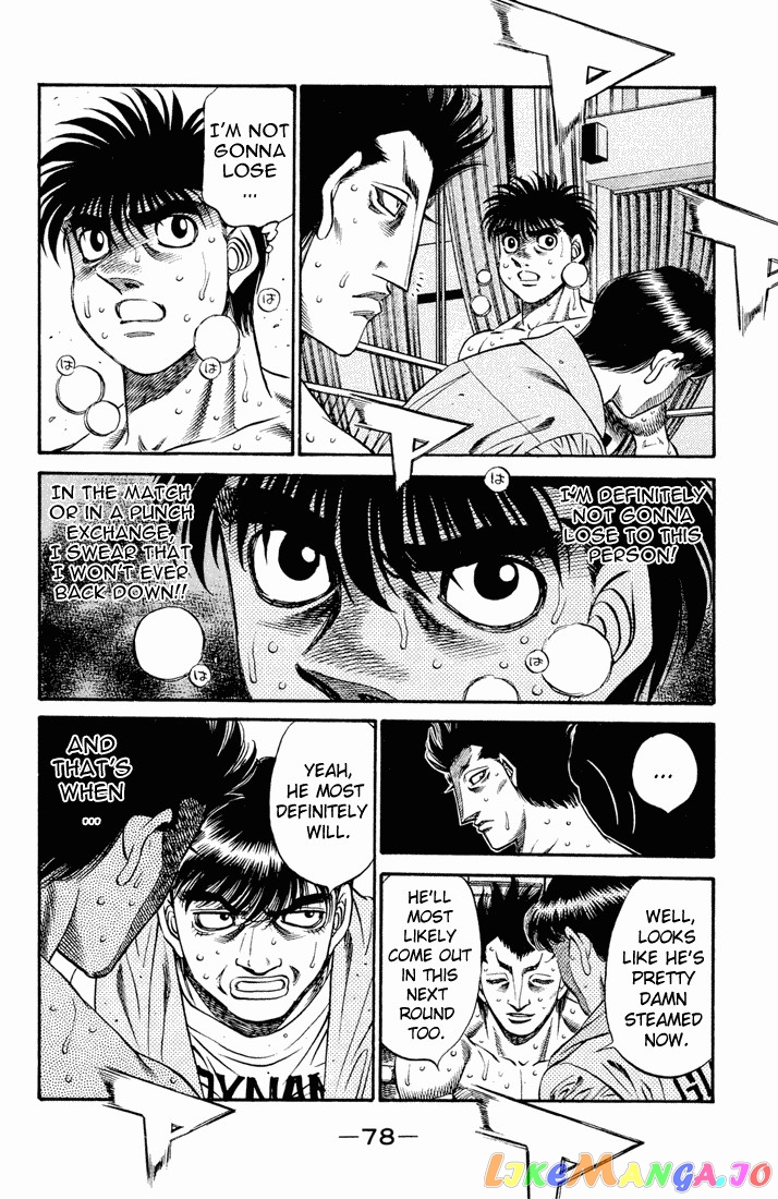 Hajime no Ippo Chapter 487 - page 4