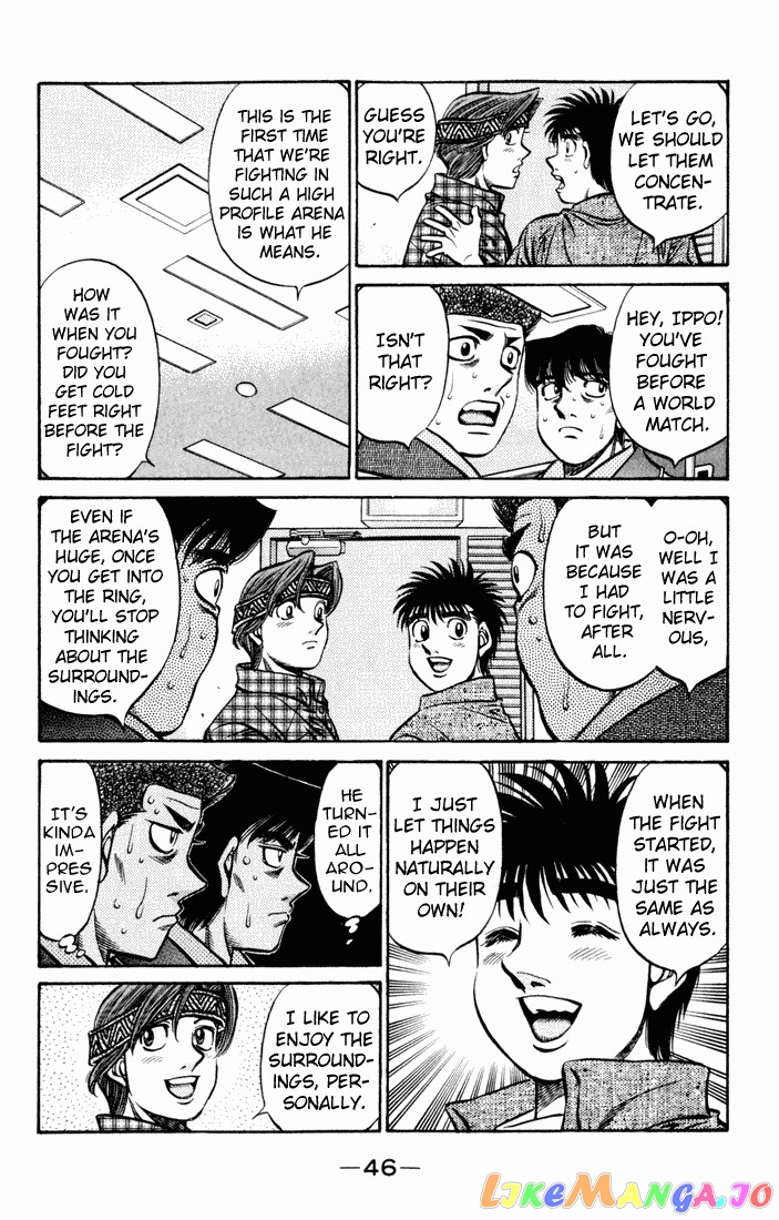 Hajime no Ippo Chapter 525 - page 4