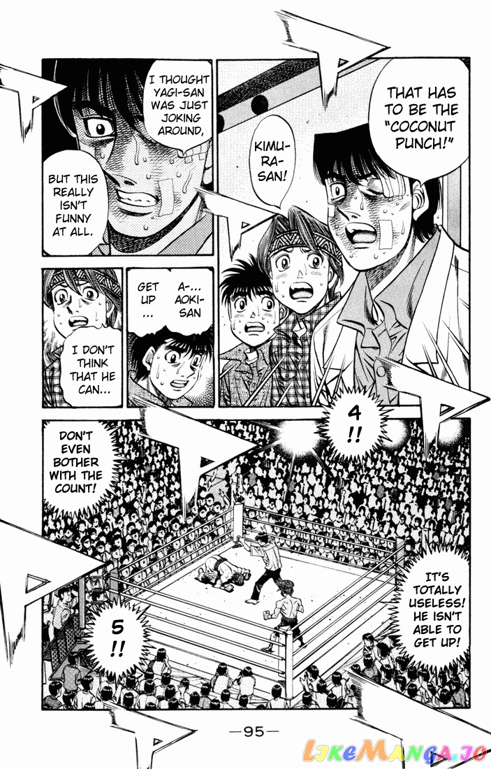 Hajime no Ippo Chapter 527 - page 15