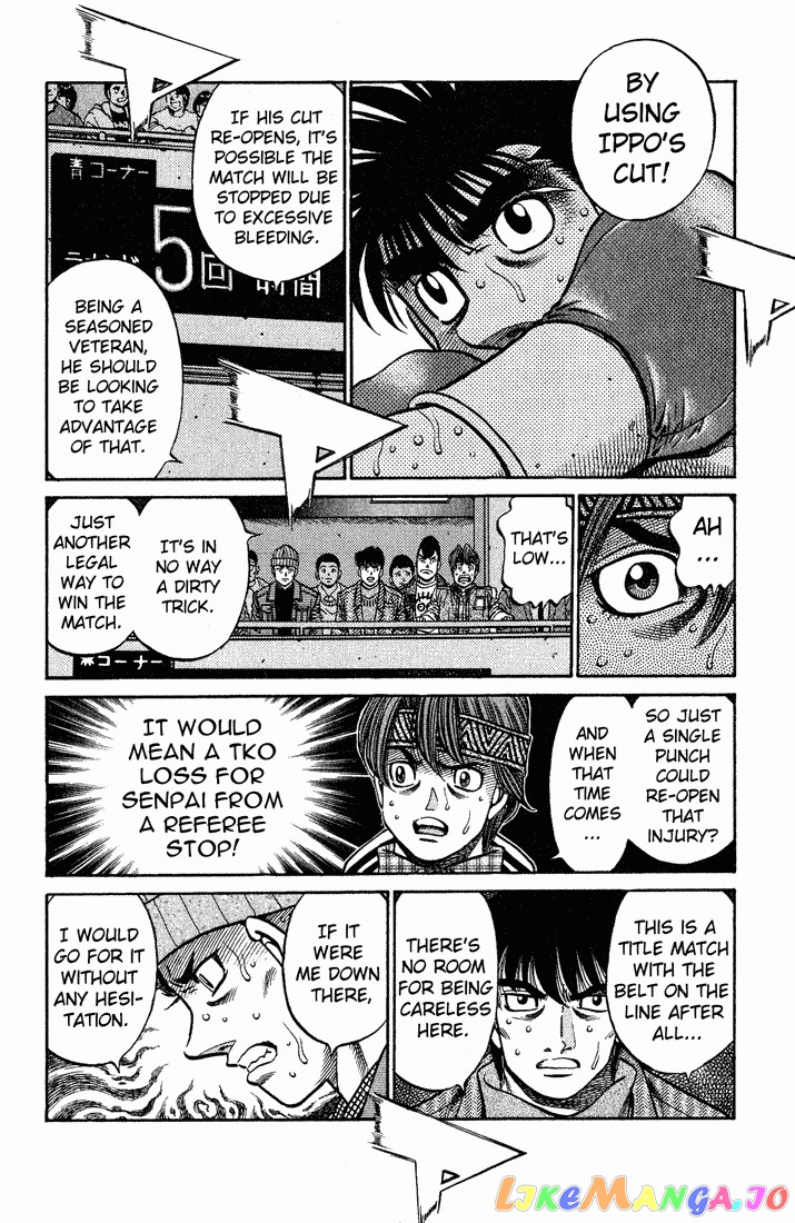 Hajime no Ippo Chapter 649 - page 12