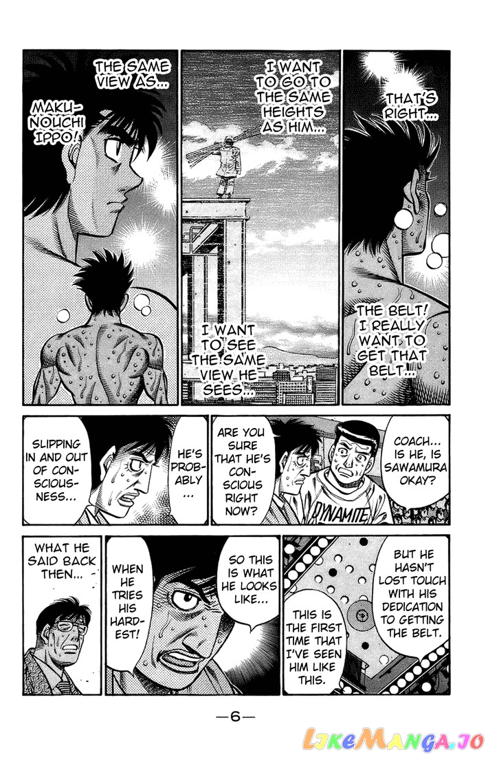 Hajime no Ippo Chapter 692 - page 4
