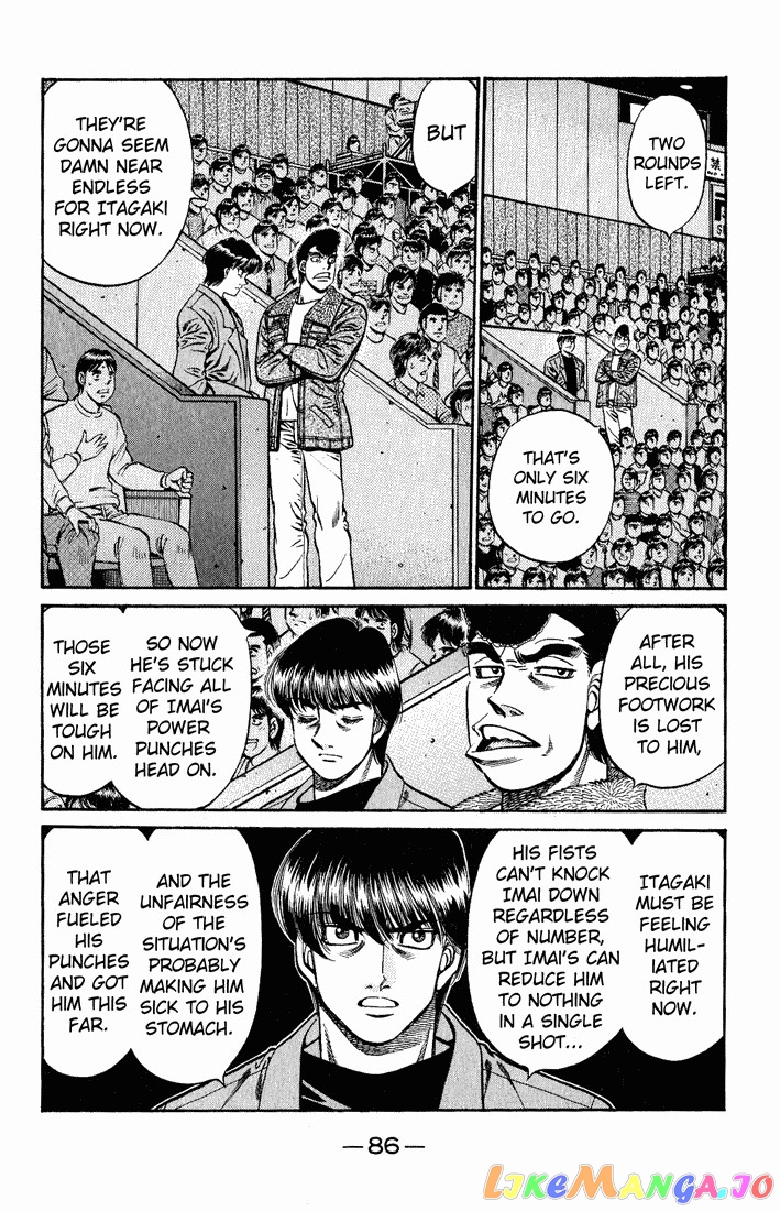 Hajime no Ippo Chapter 611 - page 4