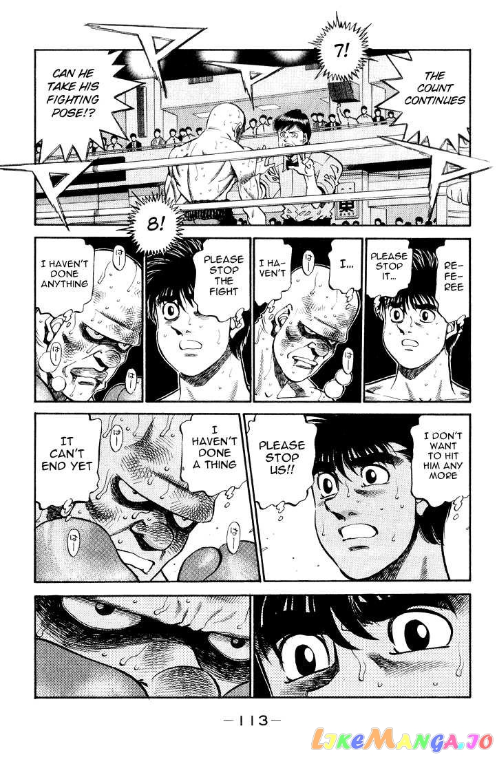 Hajime no Ippo Chapter 349 - page 9