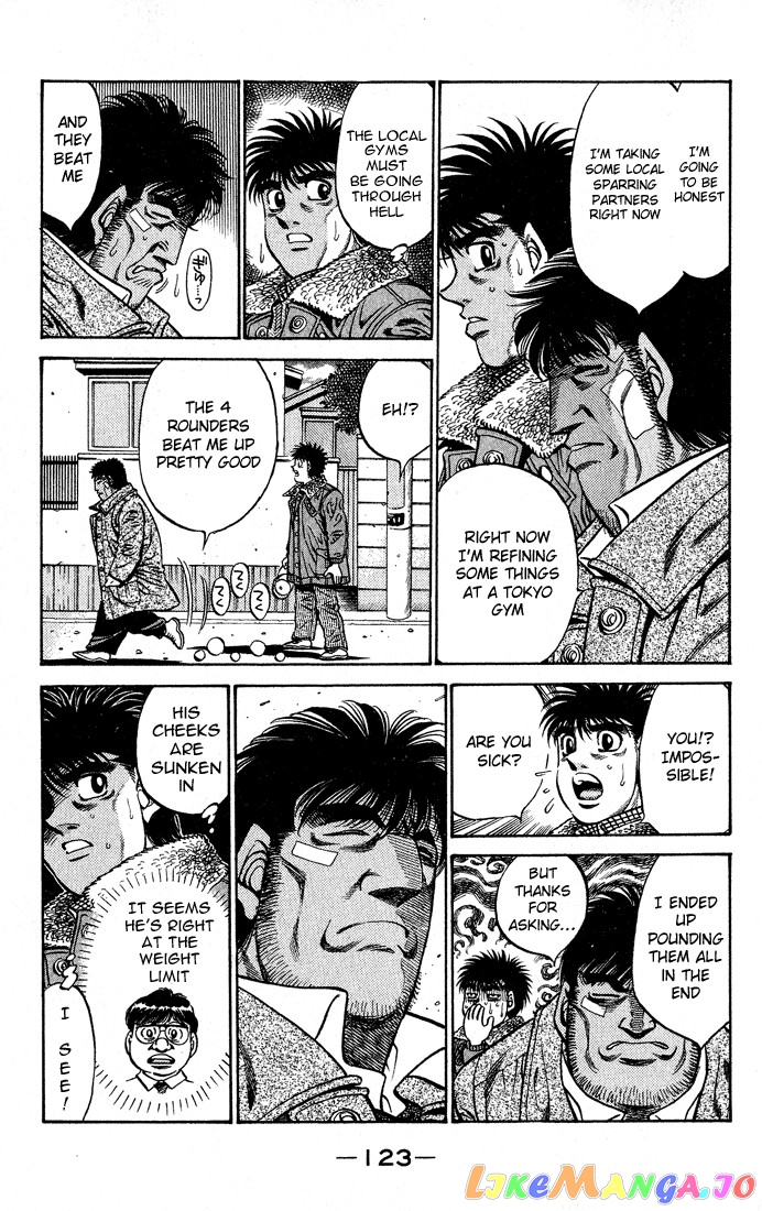 Hajime no Ippo Chapter 422 - page 5