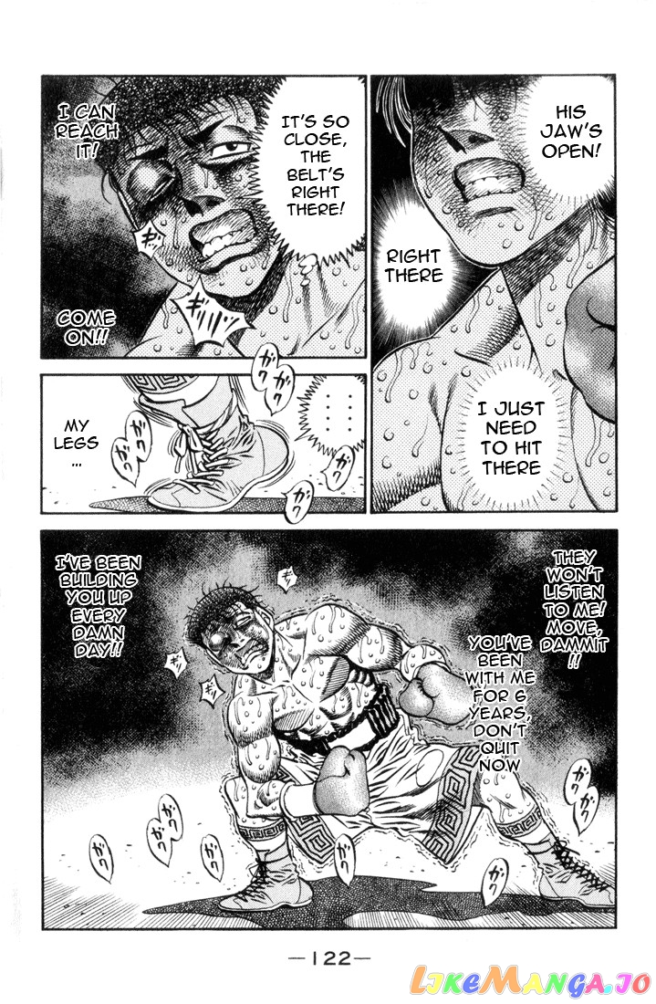 Hajime no Ippo Chapter 459 - page 4