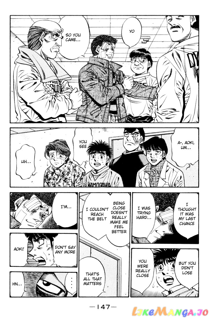 Hajime no Ippo Chapter 460 - page 11