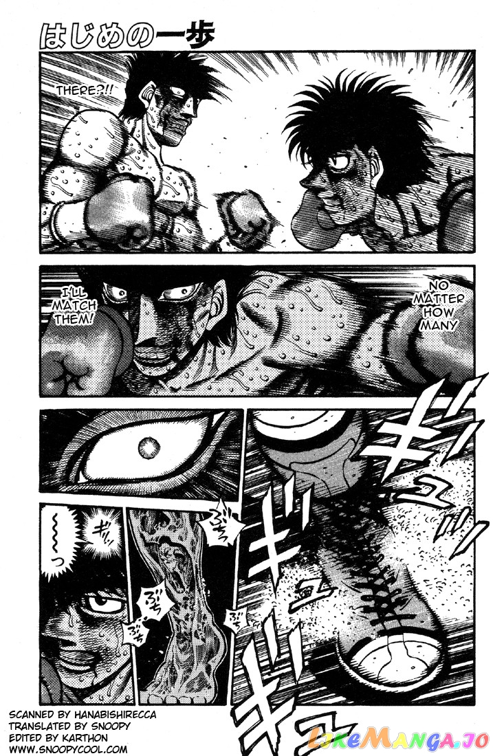 Hajime no Ippo Chapter 501 - page 1