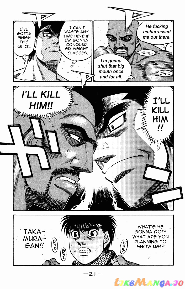 Hajime no Ippo Chapter 463 - page 19