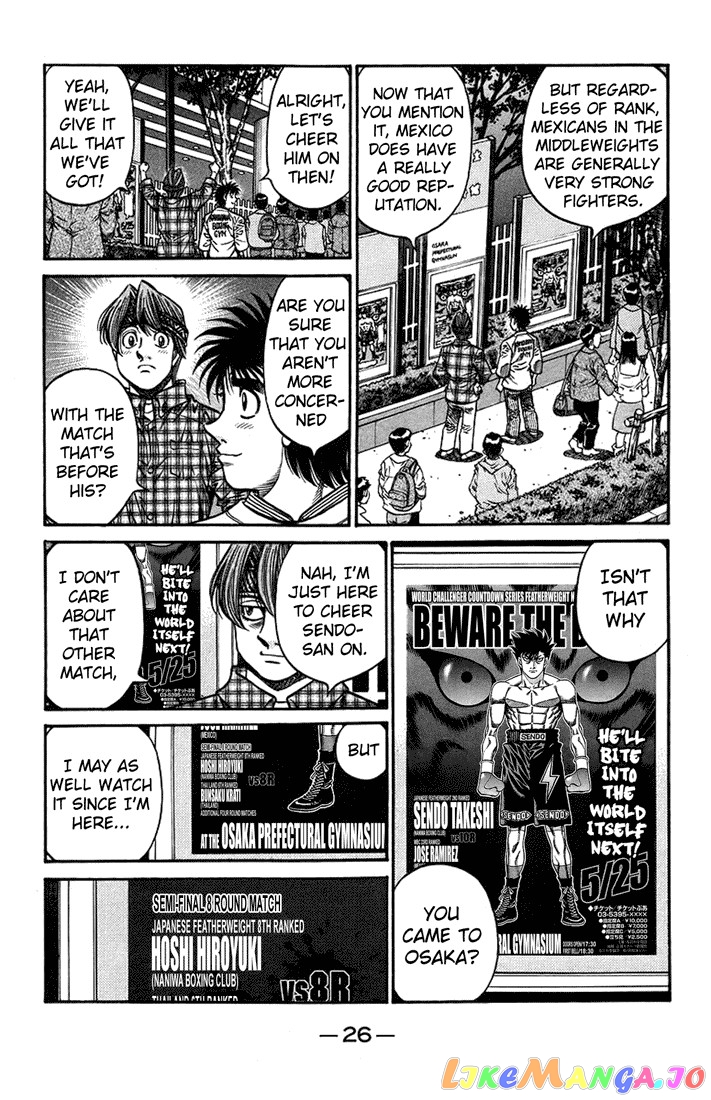 Hajime no Ippo Chapter 705 - page 6