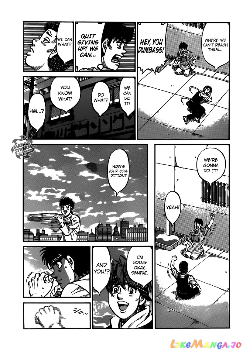 Hajime no Ippo Chapter 1018 - page 14