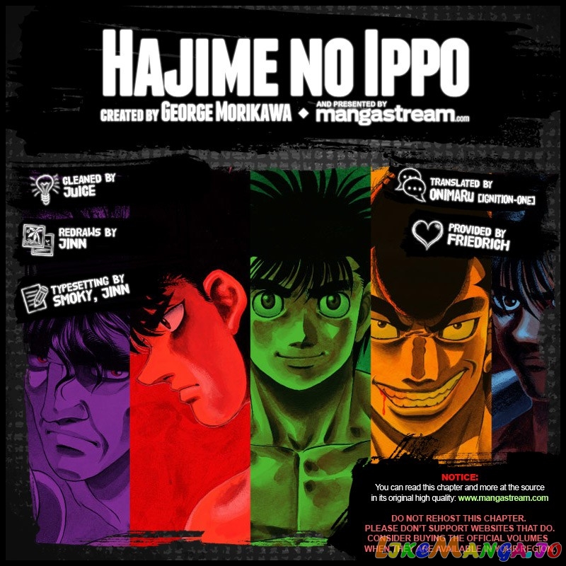 Hajime no Ippo Chapter 1019 - page 2