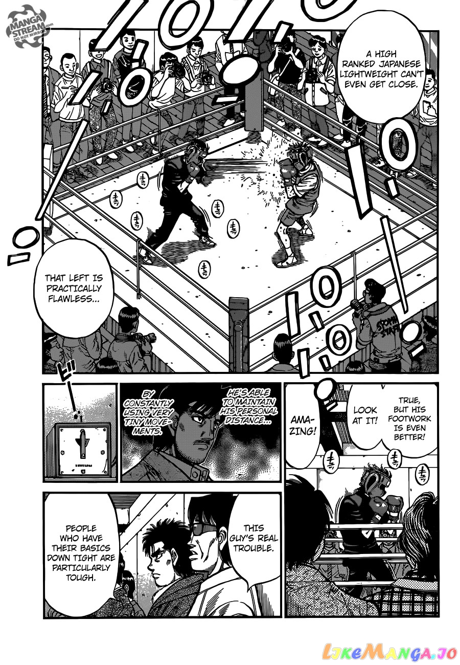 Hajime no Ippo Chapter 1019 - page 4