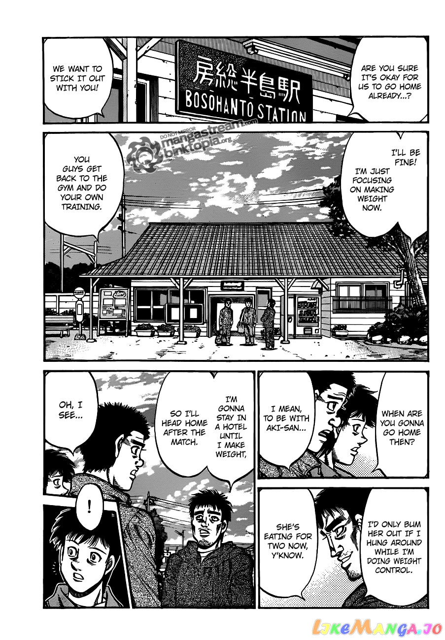 Hajime no Ippo Chapter 926 - page 9