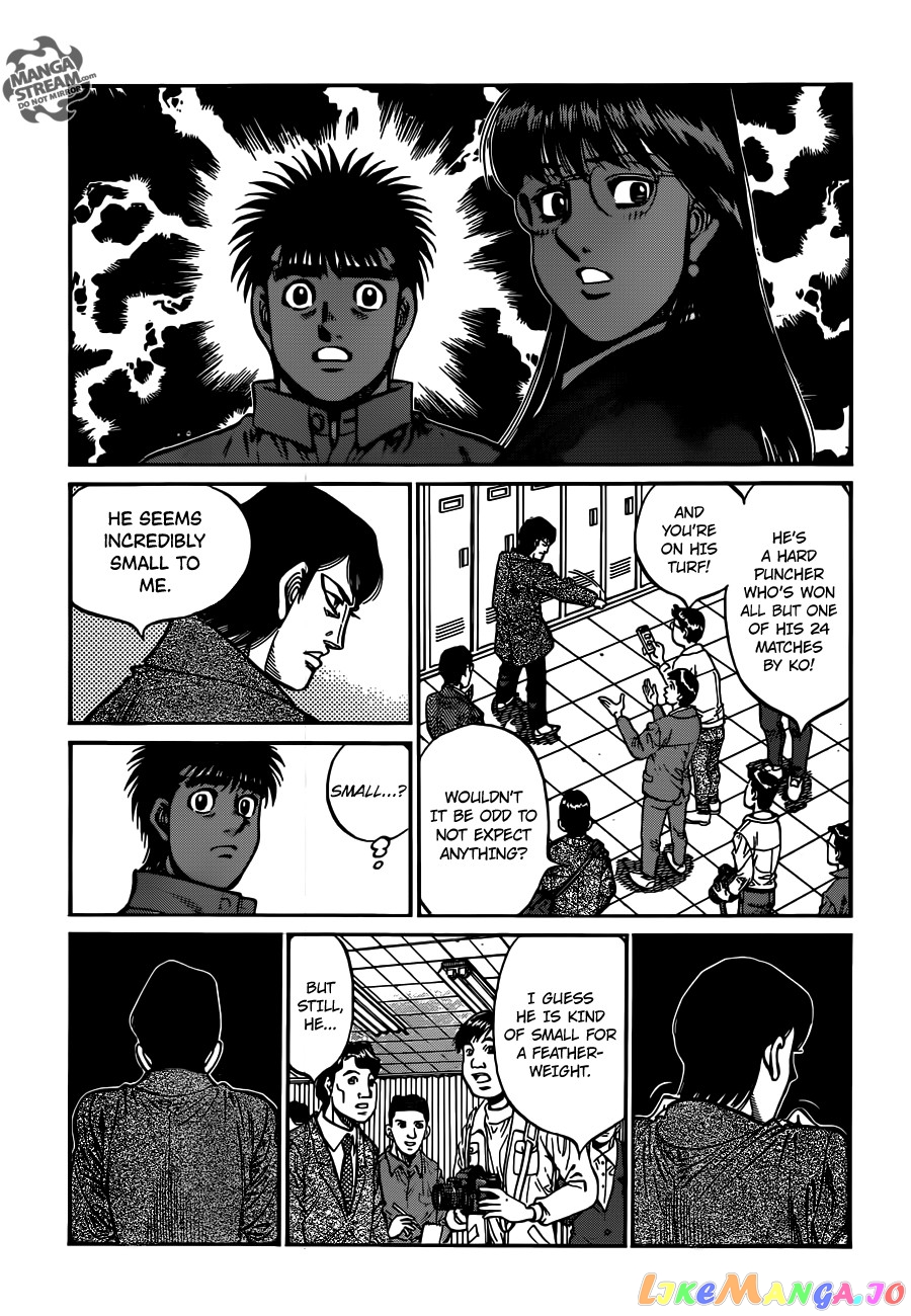 Hajime no Ippo Chapter 1020 - page 10