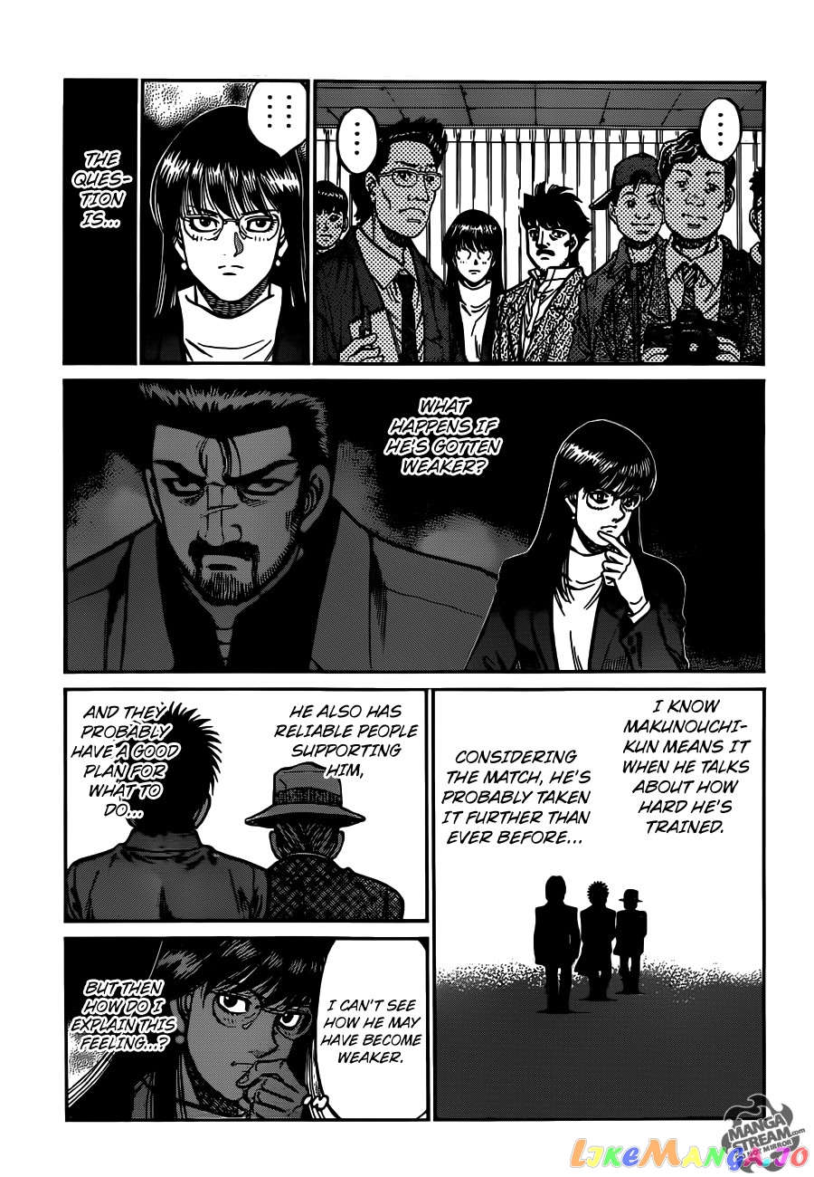 Hajime no Ippo Chapter 1020 - page 13