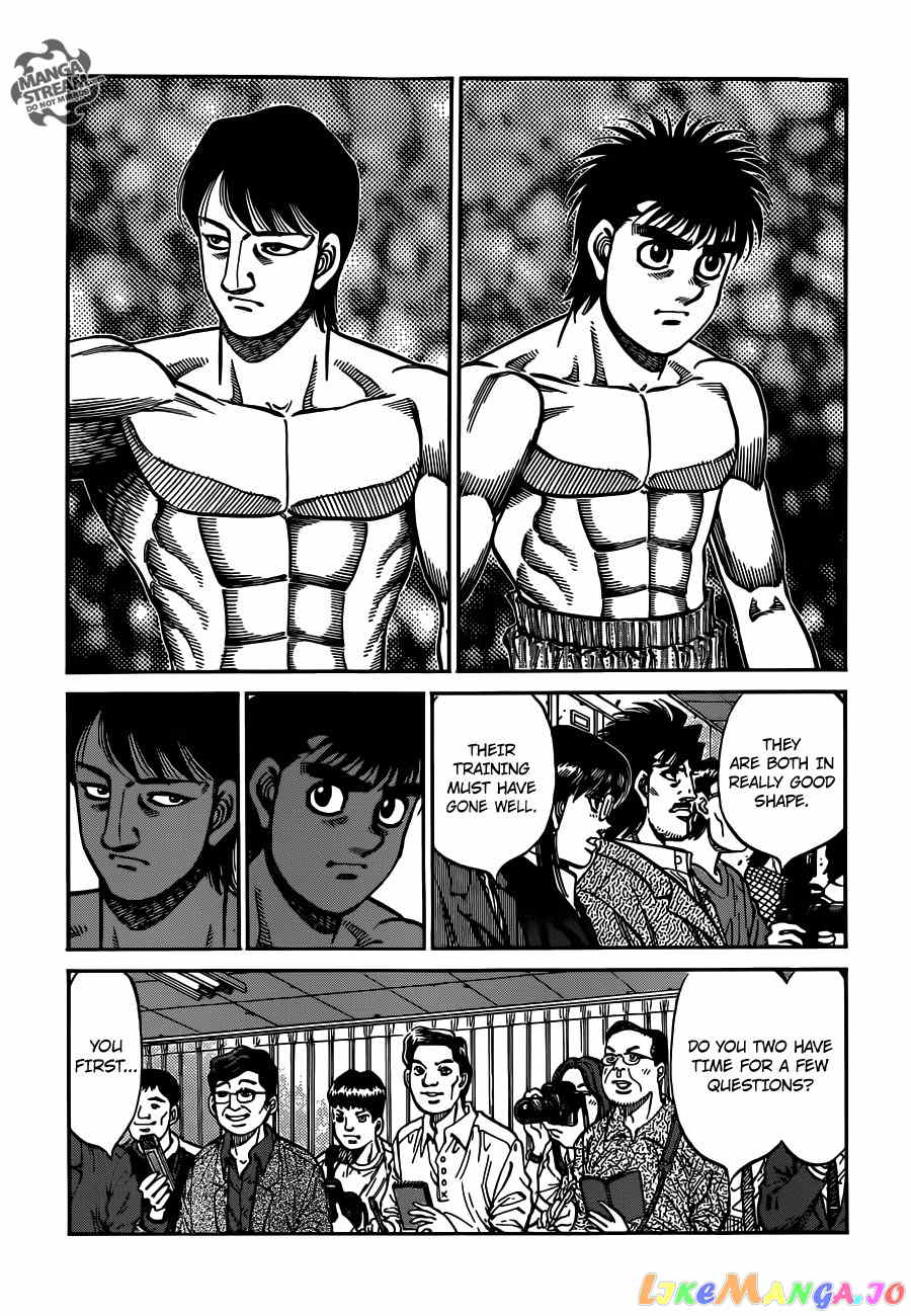 Hajime no Ippo Chapter 1020 - page 4