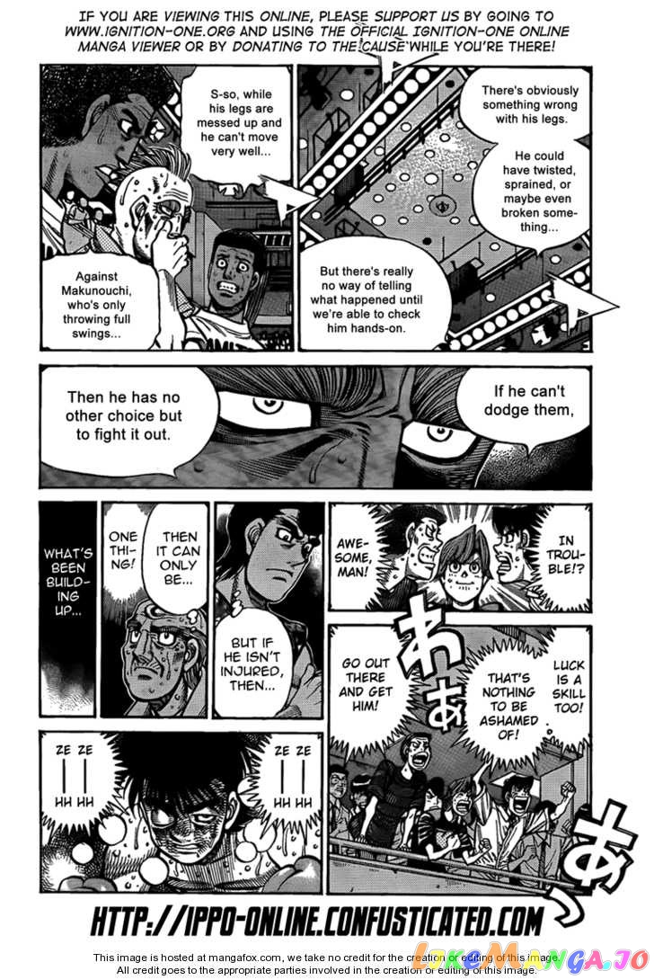 Hajime no Ippo Chapter 890 - page 6