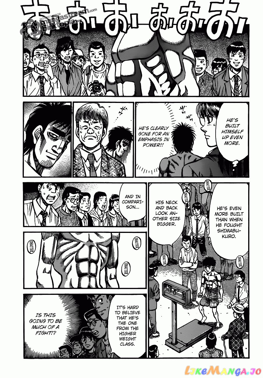 Hajime no Ippo Chapter 927 - page 14