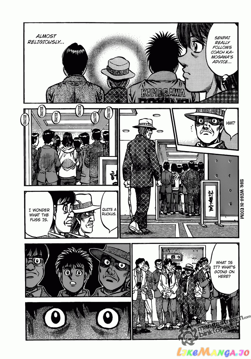 Hajime no Ippo Chapter 927 - page 8