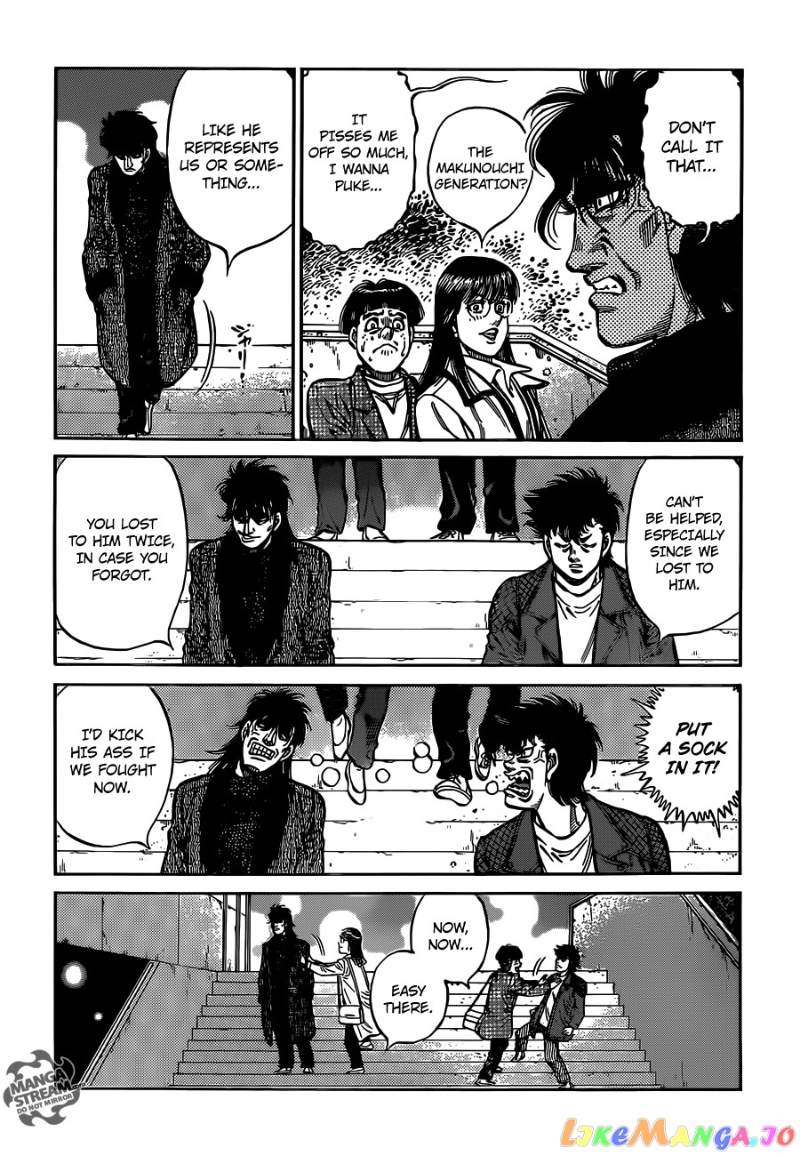 Hajime no Ippo Chapter 1021 - page 13