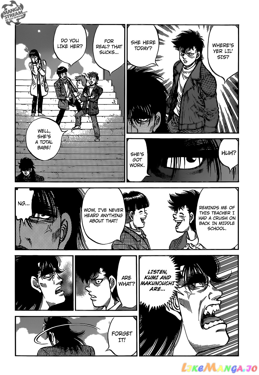 Hajime no Ippo Chapter 1021 - page 15