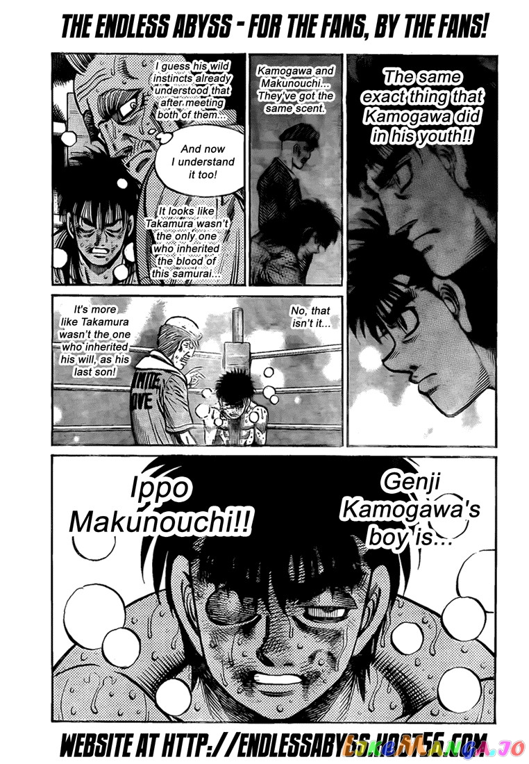 Hajime no Ippo Chapter 891 - page 11