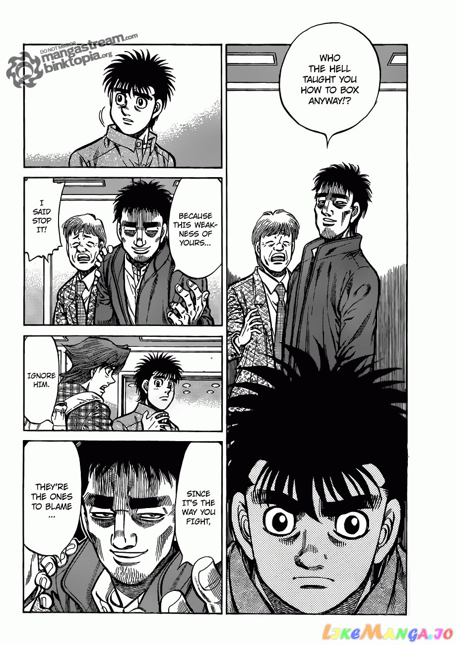 Hajime no Ippo Chapter 928 - page 5