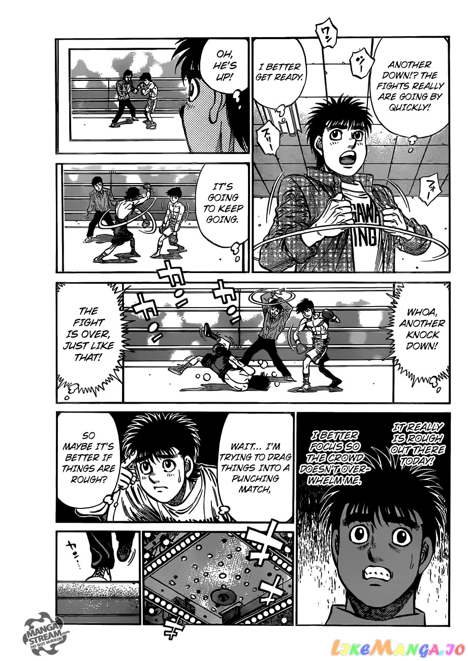 Hajime no Ippo Chapter 1022 - page 13