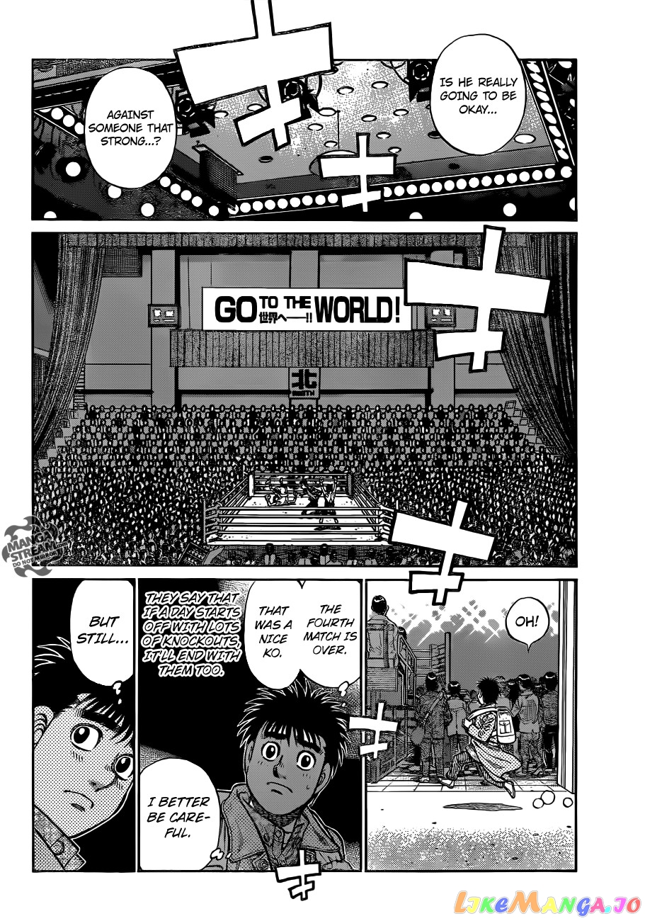 Hajime no Ippo Chapter 1022 - page 4