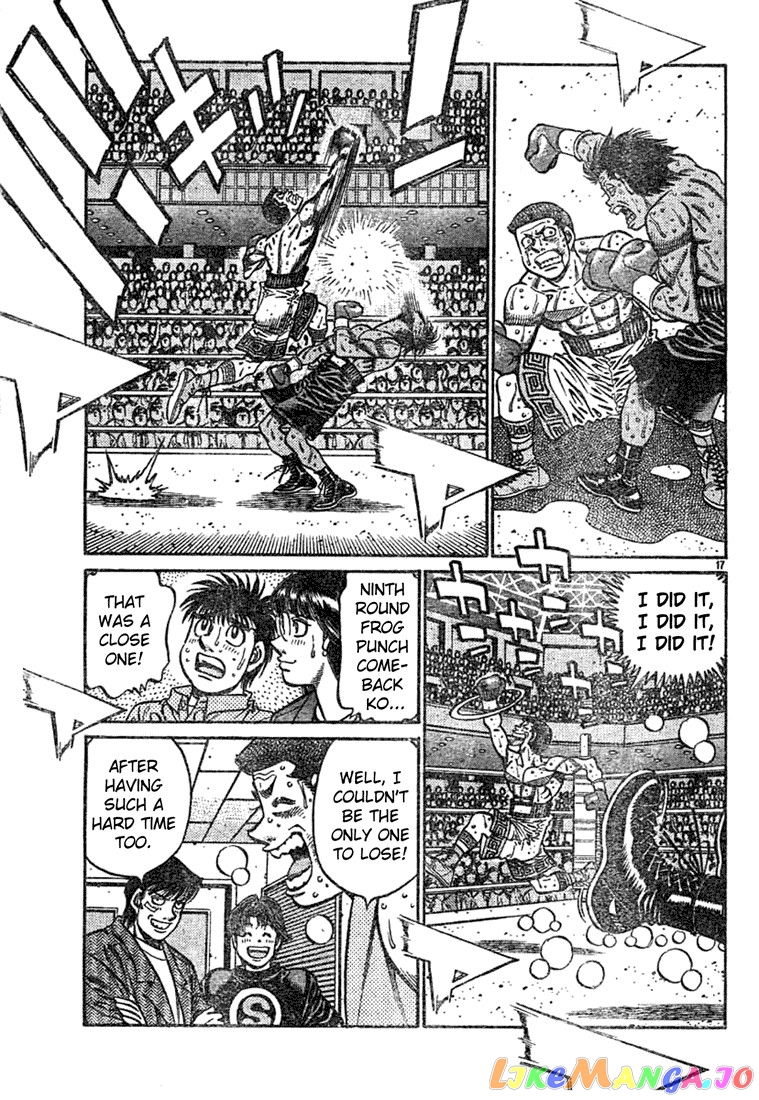 Hajime no Ippo Chapter 743 - page 17