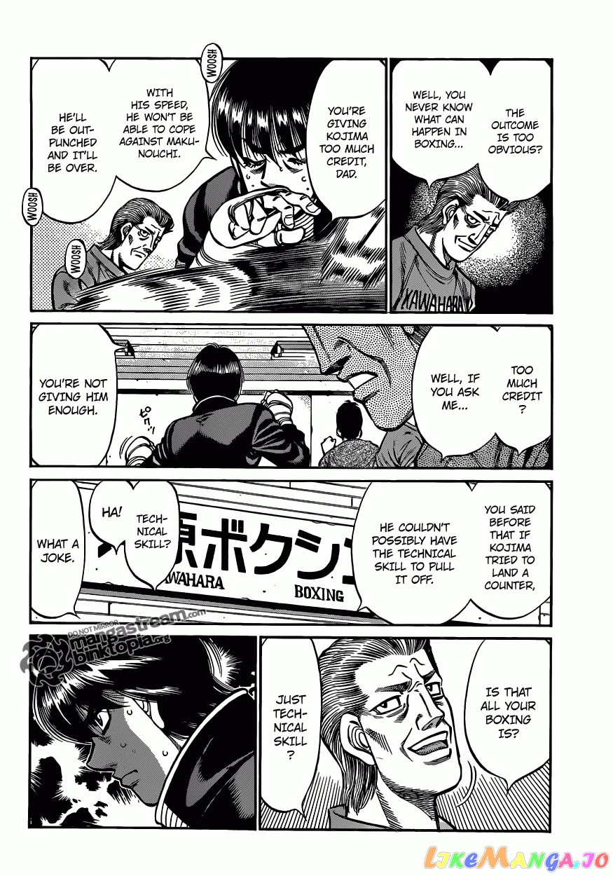 Hajime no Ippo Chapter 929 - page 11