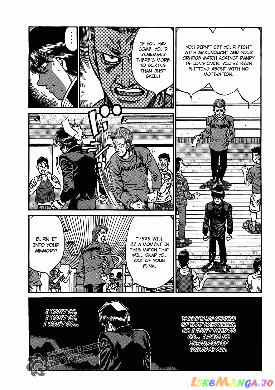 Hajime no Ippo Chapter 929 - page 12