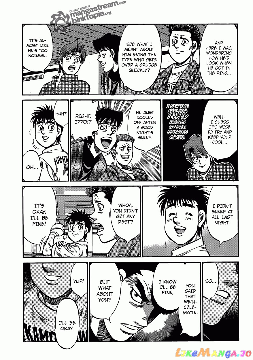 Hajime no Ippo Chapter 929 - page 16