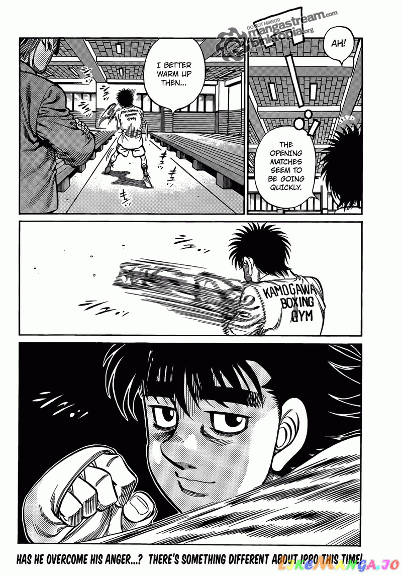 Hajime no Ippo Chapter 929 - page 18