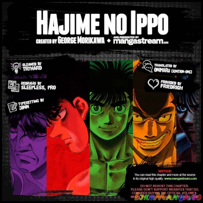 Hajime no Ippo Chapter 1023 - page 2