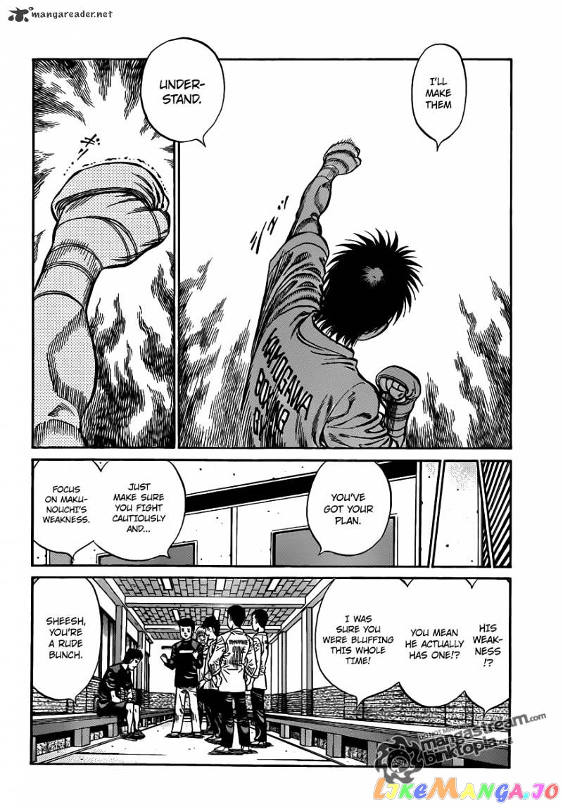 Hajime no Ippo Chapter 930 - page 6