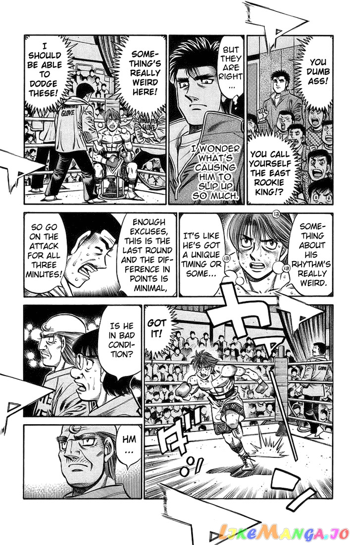 Hajime no Ippo Chapter 708 - page 15