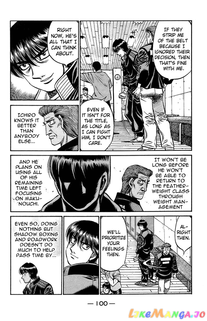 Hajime no Ippo Chapter 709 - page 8