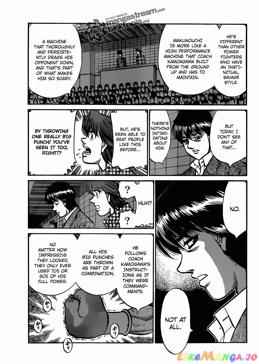 Hajime no Ippo Chapter 935 - page 8