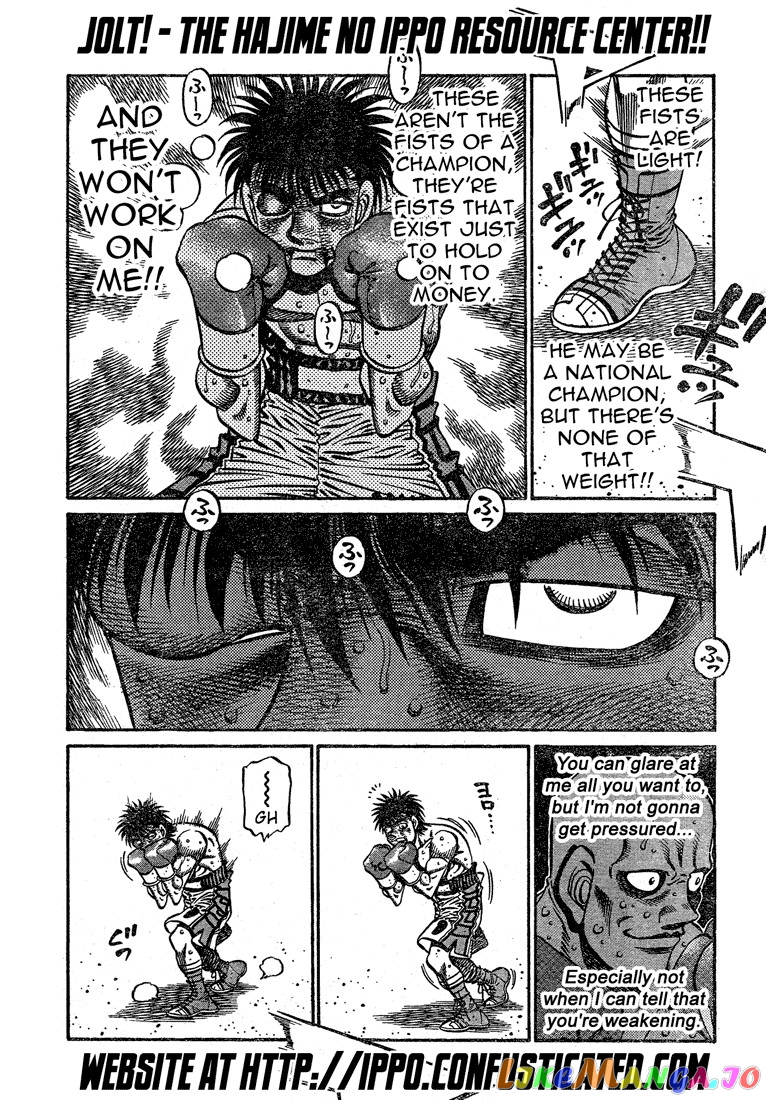 Hajime no Ippo Chapter 781 - page 13