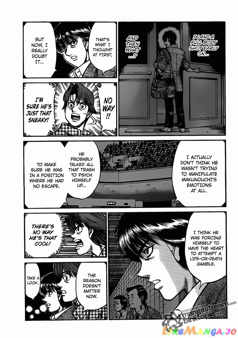 Hajime no Ippo Chapter 936 - page 9