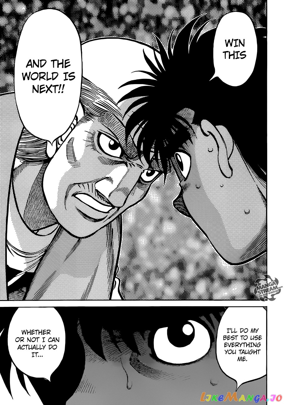 Hajime no Ippo Chapter 1030 - page 10