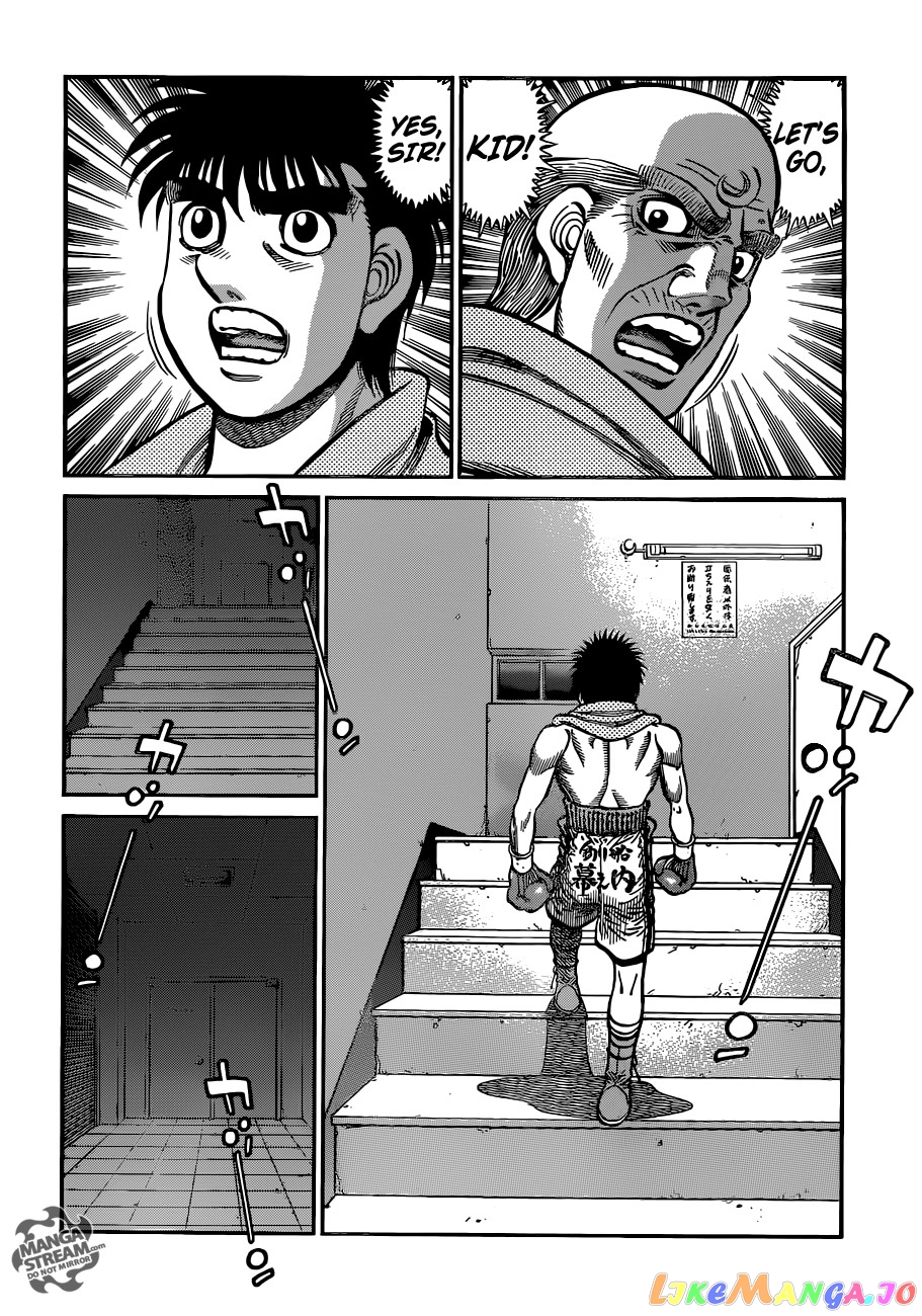 Hajime no Ippo Chapter 1030 - page 15