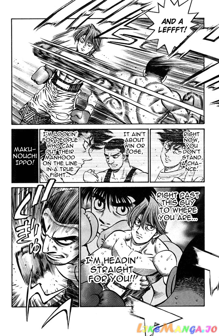 Hajime no Ippo Chapter 715 - page 8