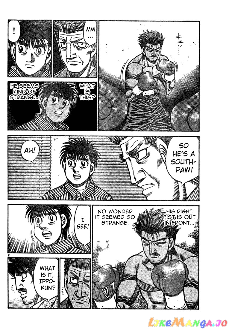 Hajime no Ippo Chapter 752 - page 2