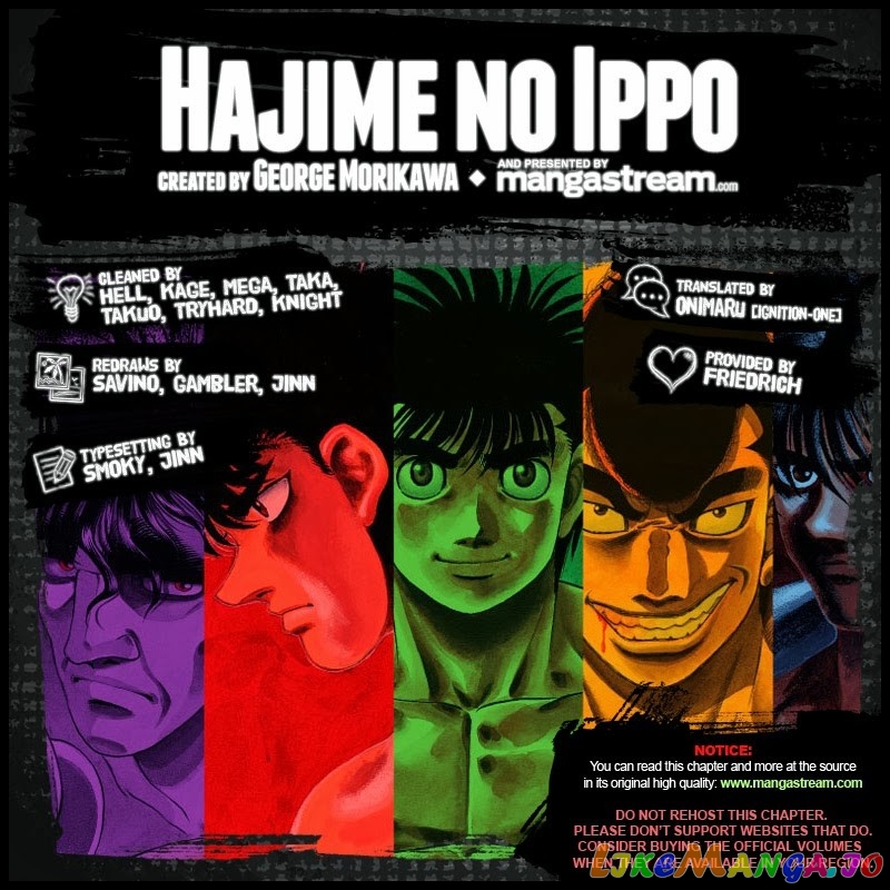 Hajime no Ippo Chapter 1032 - page 2